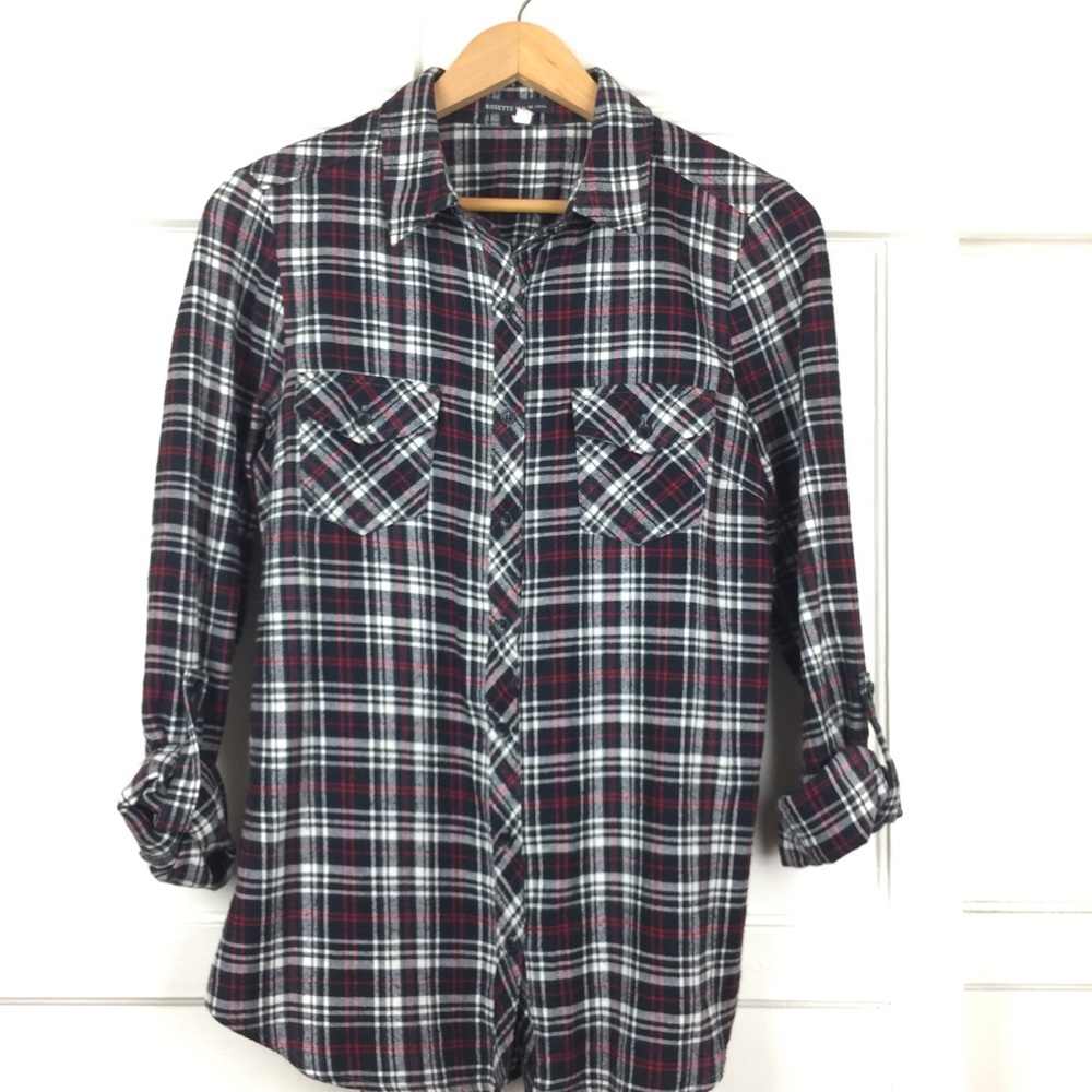 Plaid Flannel Shirt